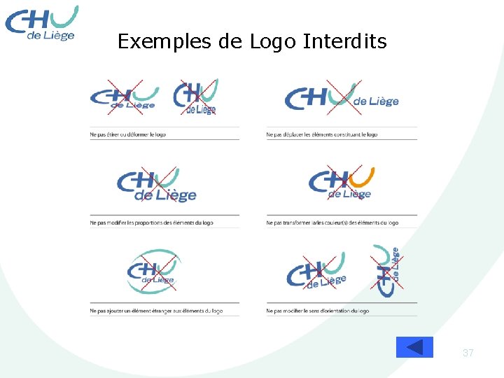 Exemples de Logo Interdits 37 
