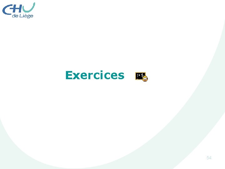 Exercices 54 