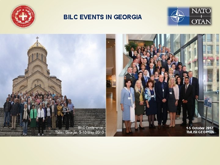 BILC EVENTS IN GEORGIA 1 -5 October 2017 Tb. ILISI GEORGIA 