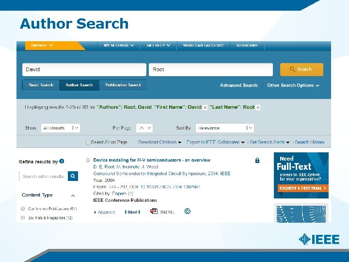 Author Search 