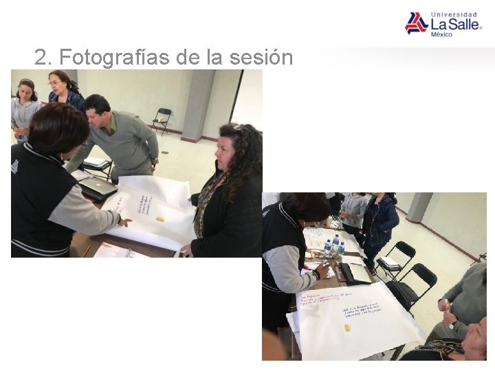 2. Fotografías de la sesión 