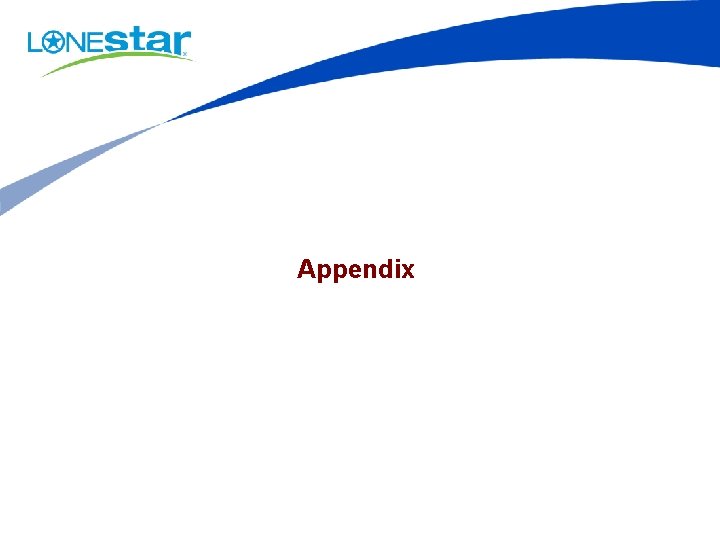 Appendix 