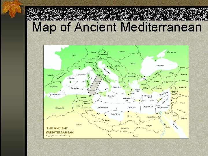 Map of Ancient Mediterranean 