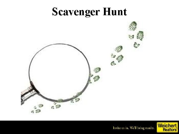 Scavenger Hunt 