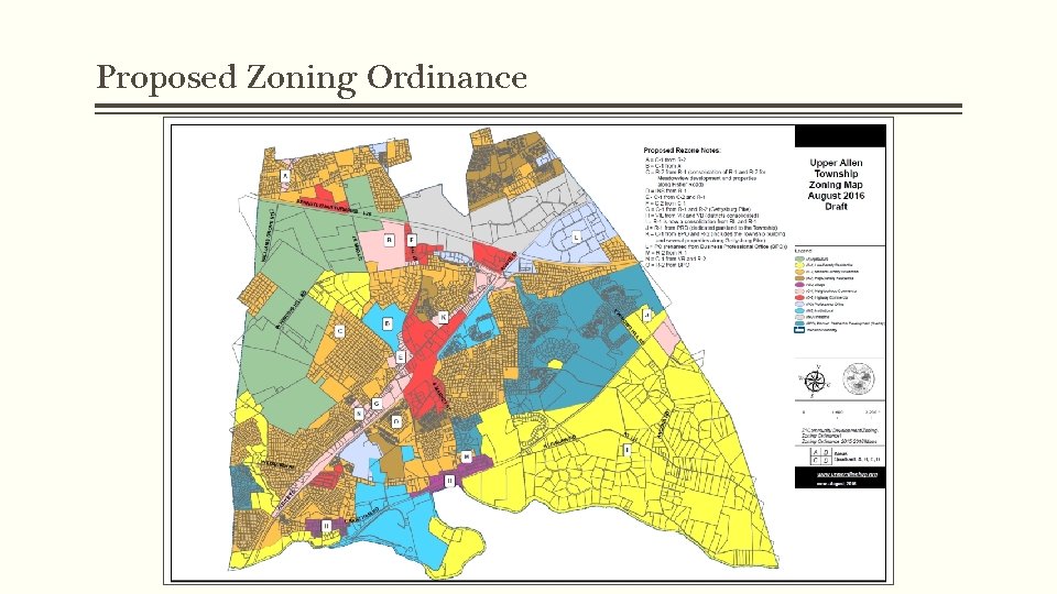 Proposed Zoning Ordinance 