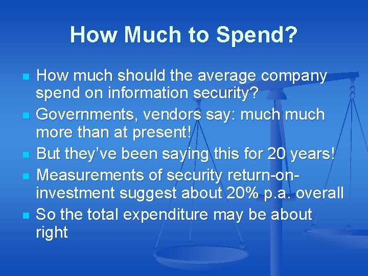 How Much to Spend? n n n How much should the average company spend How Much to Spend? n n n How much should the average company spend