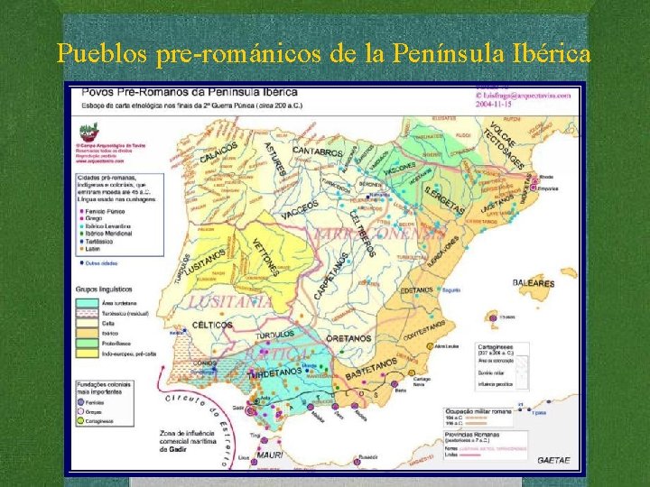 Pueblos pre-románicos de la Península Ibérica 