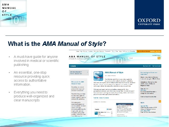 What is the AMA Manual of Style? • A must-have guide for anyone involved