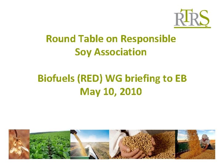 Responsible Soy Association Biofuels Red, Round Table Association