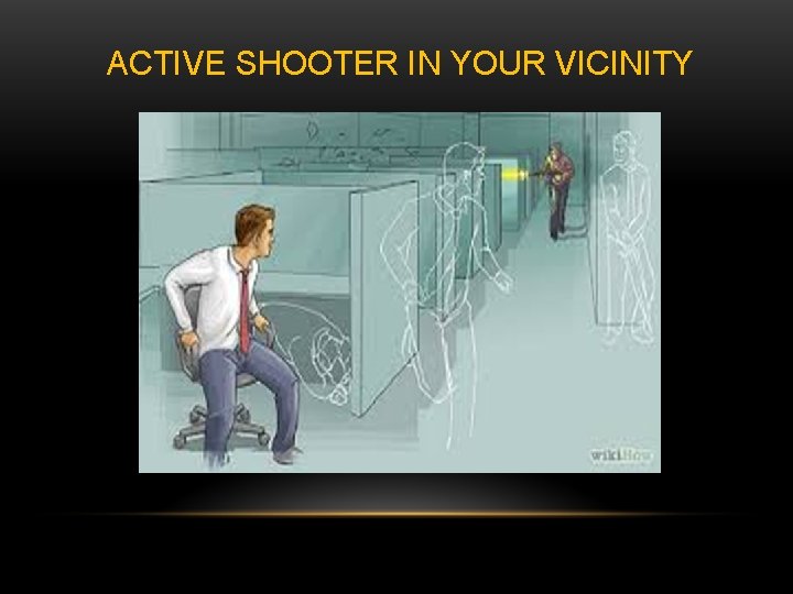 ACTIVE SHOOTER IN YOUR VICINITY 
