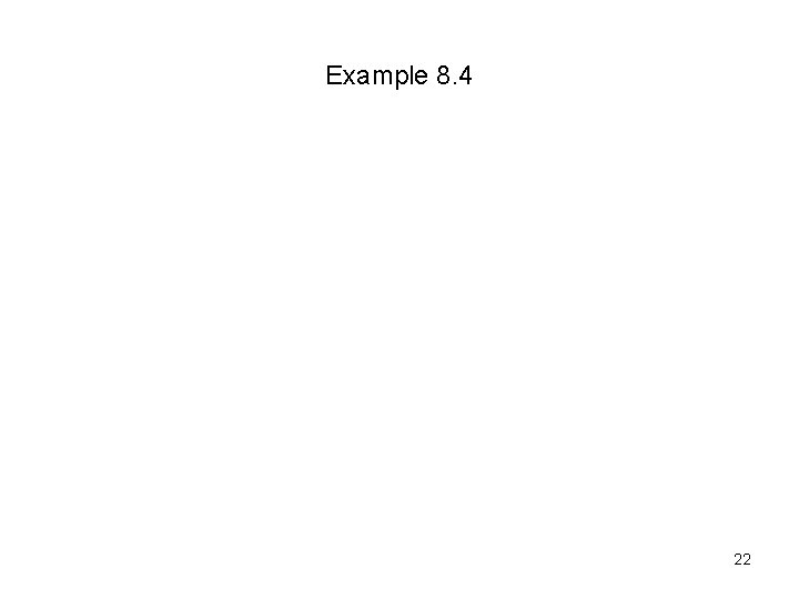 Example 8. 4 22 