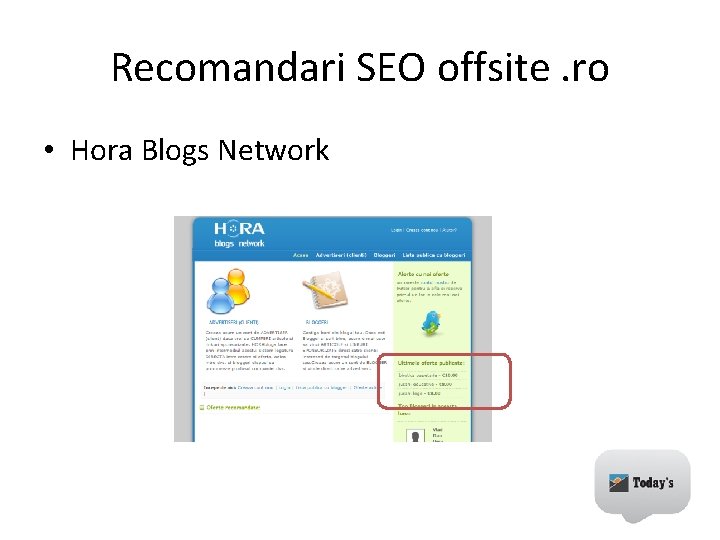 Recomandari SEO offsite. ro • Hora Blogs Network Recomandari SEO offsite. ro • Hora Blogs Network