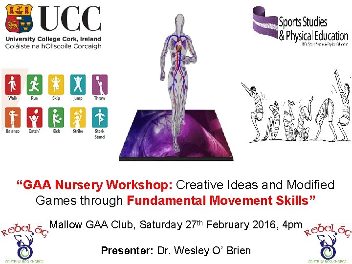 “GAA Nursery Workshop: Creative Ideas and Modified Games through Fundamental Movement Skills” Mallow GAA