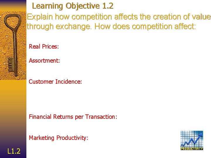 Learning Objective 1. 2 Explain how competition affects the creation of value through exchange.