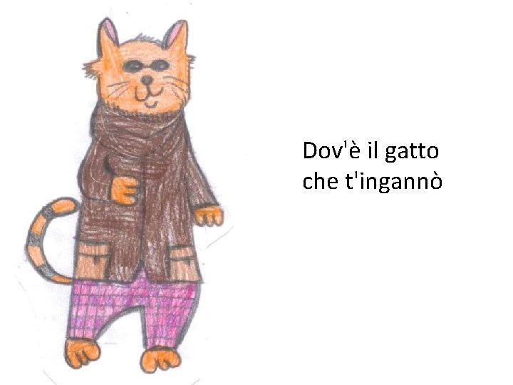 Dov'è il gatto che t'ingannò 