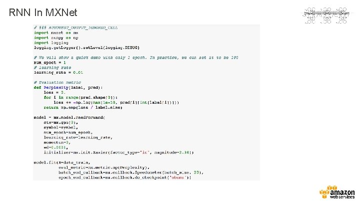 RNN In MXNet 