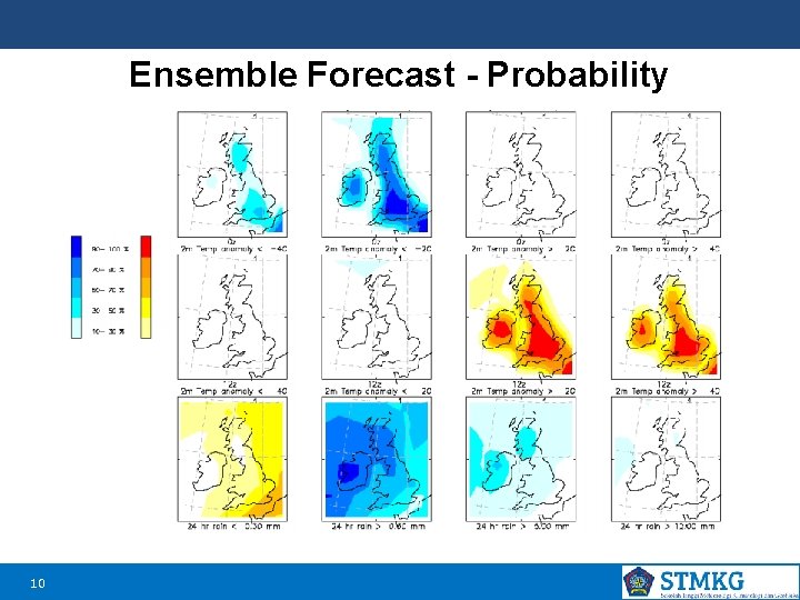 Ensemble Forecast - Probability 10 