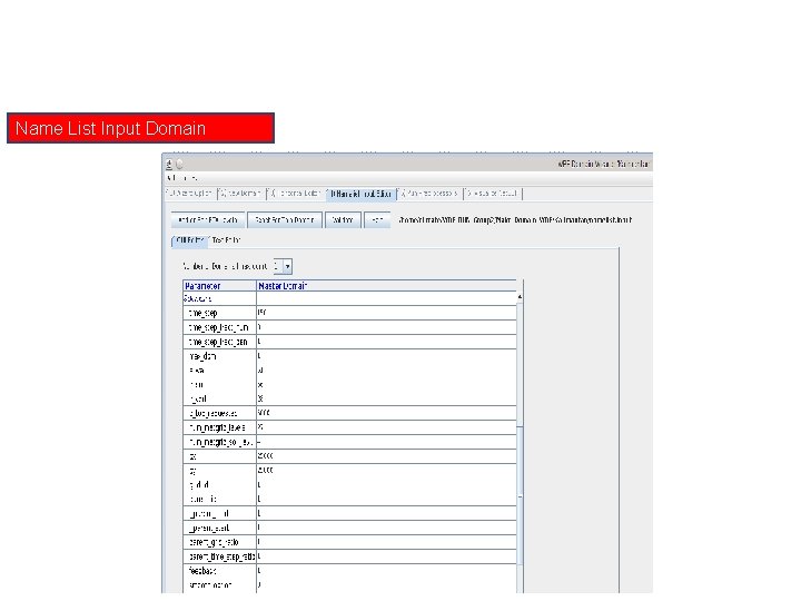 Membuat Domain Name List Input Domain 