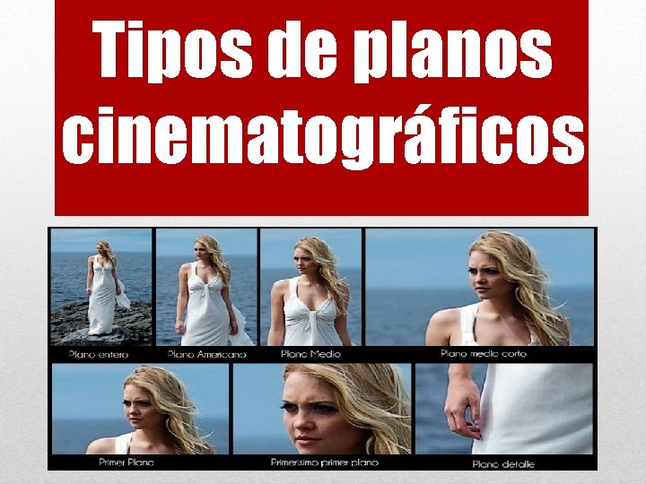 Tipos de planos cinematográficos 