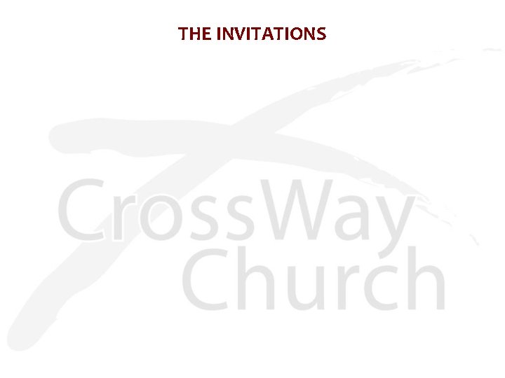 THE INVITATIONS 