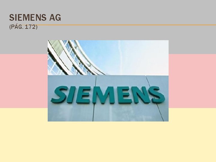 SIEMENS AG (PÁG. 172) 