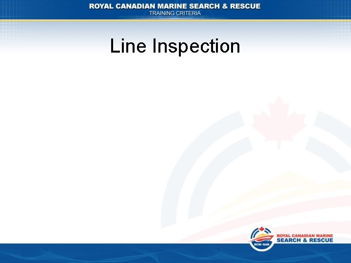 Line Inspection 