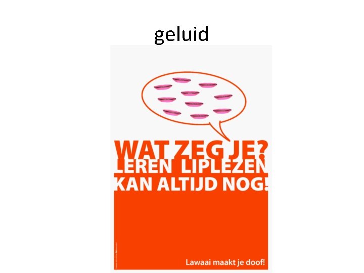 geluid 