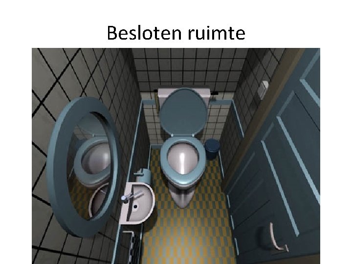 Besloten ruimte 