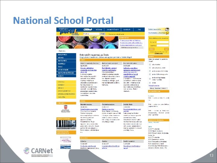 National School Portal 13 