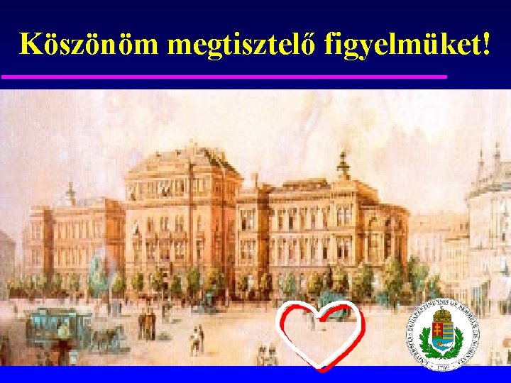 Köszönöm megtisztelő figyelmüket! 