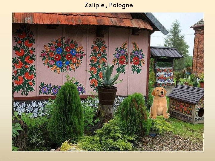 Zalipie , Pologne 