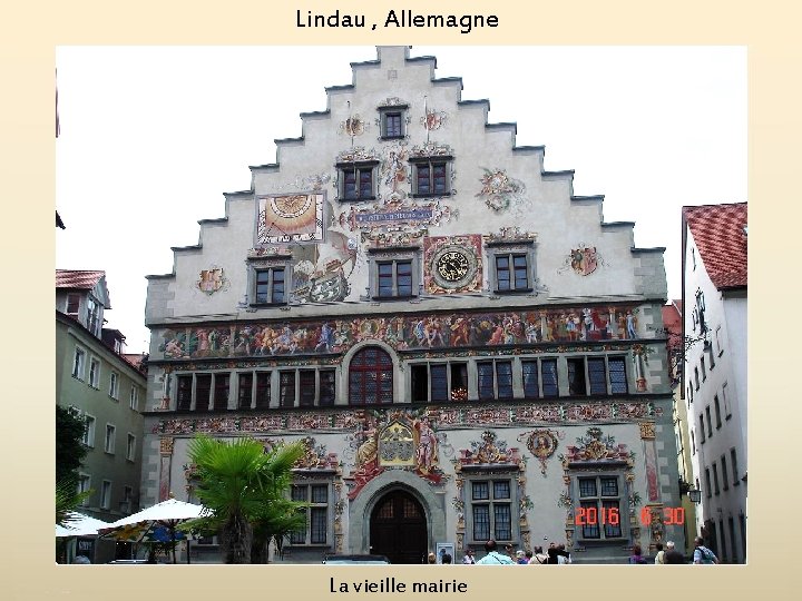 Lindau , Allemagne La vieille mairie 