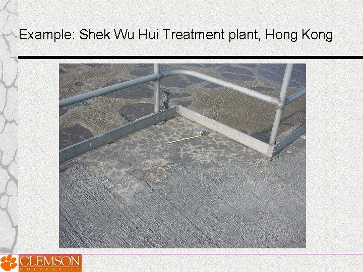 Example: Shek Wu Hui Treatment plant, Hong Kong Example: Shek Wu Hui Treatment plant, Hong Kong