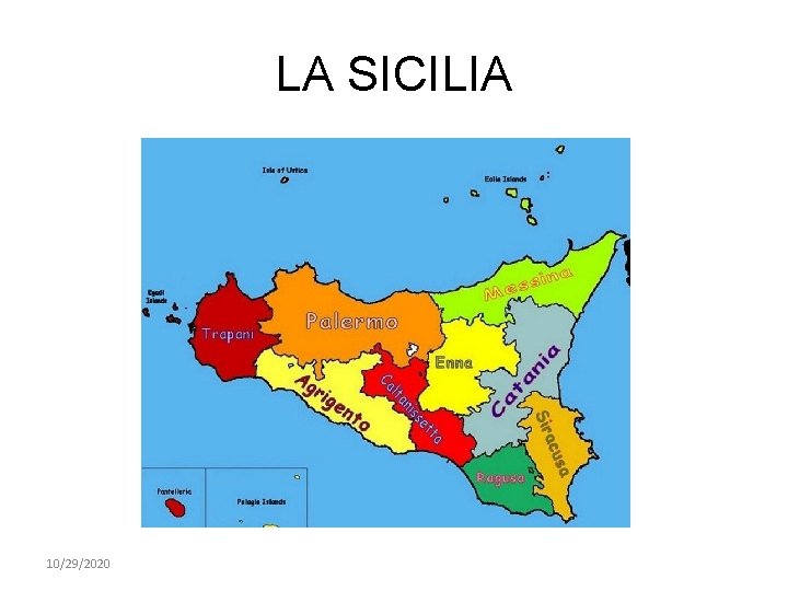 LA SICILIA 10/29/2020 