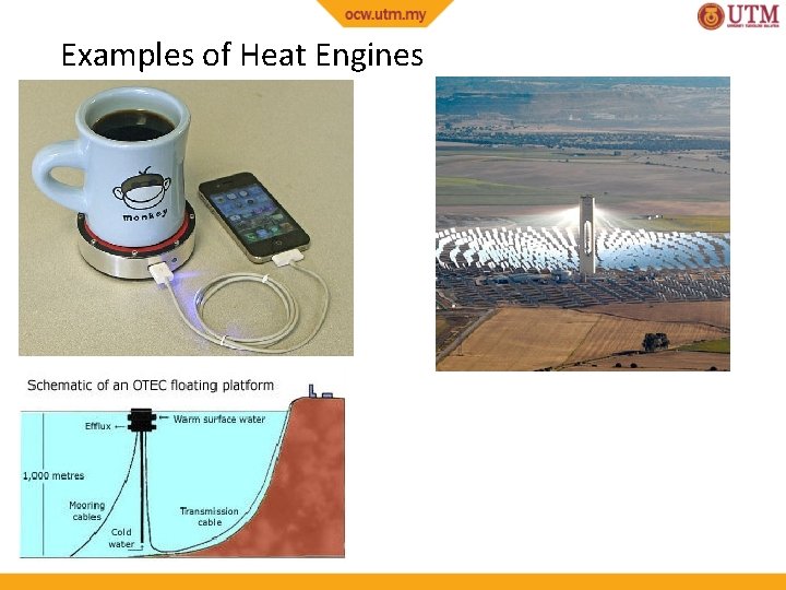 Examples of Heat Engines 