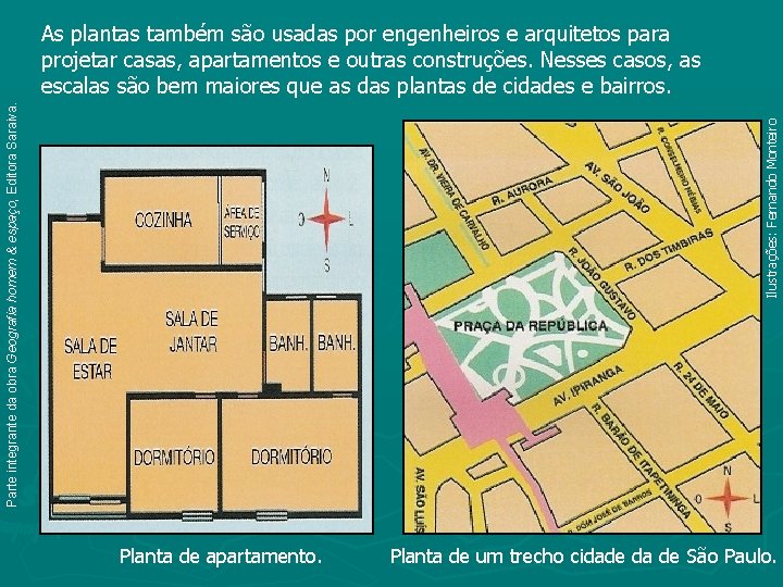 Ilustrações: Fernando Monteiro Parte integrante da obra Geografia homem & espaço, Editora Saraiva. As