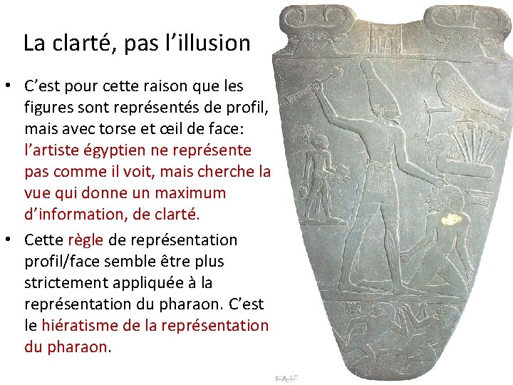 La clarté, pas l’illusion • C’est pour cette raison que les figures sont représentés La clarté, pas l’illusion • C’est pour cette raison que les figures sont représentés