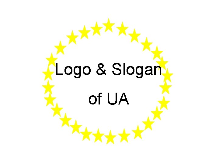 Logo & Slogan of UA 