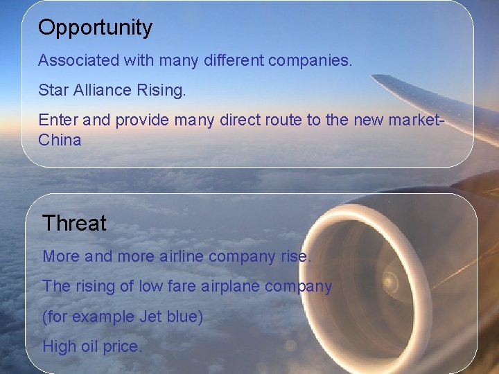 Opportunity Associated with many different companies. Star Alliance Rising. Enter and provide many direct