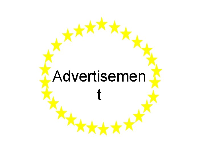 Advertisemen t 