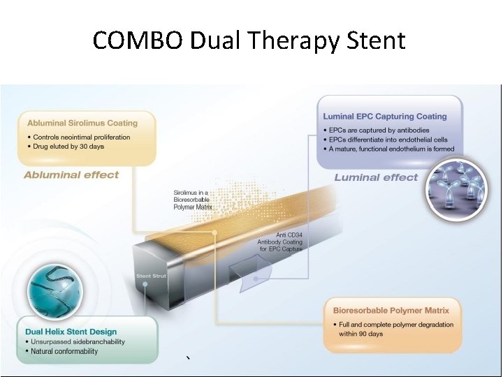 COMBO Dual Therapy Stent 