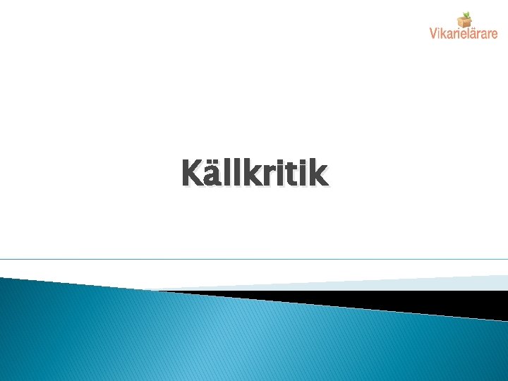 Källkritik 