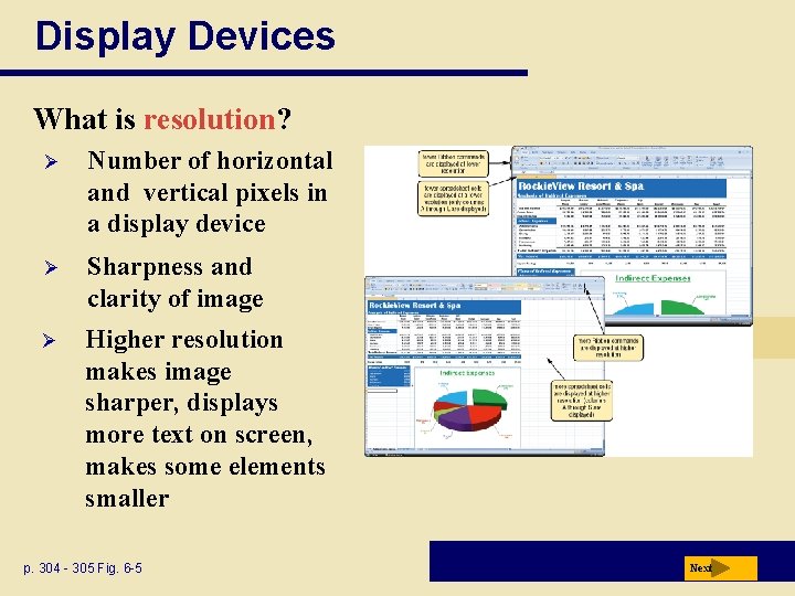 Discovering Computers 2009 Chapter 6 Output Chapter 6