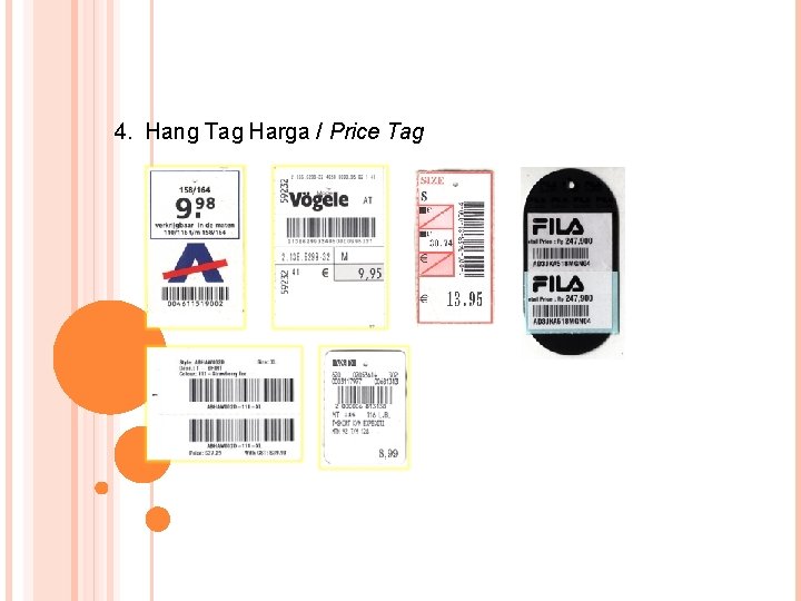 4. Hang Tag Harga / Price Tag 