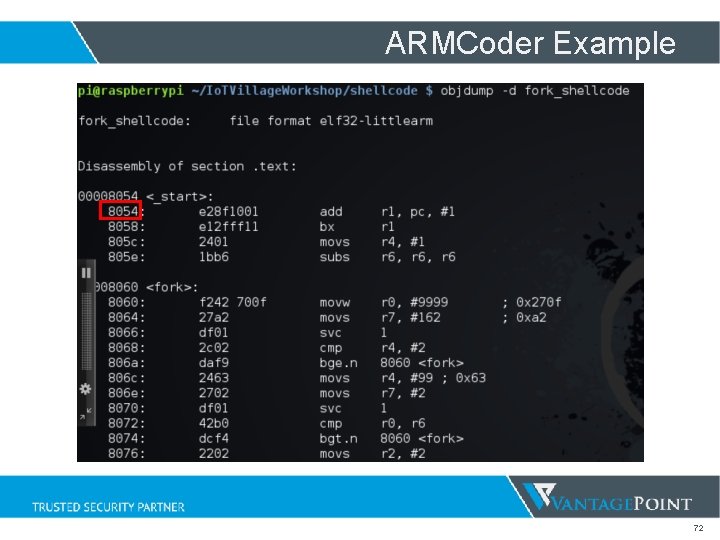 ARMCoder Example 72 ARMCoder Example 72