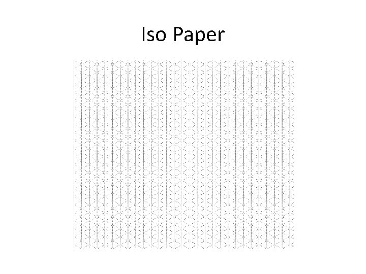 Iso Paper 