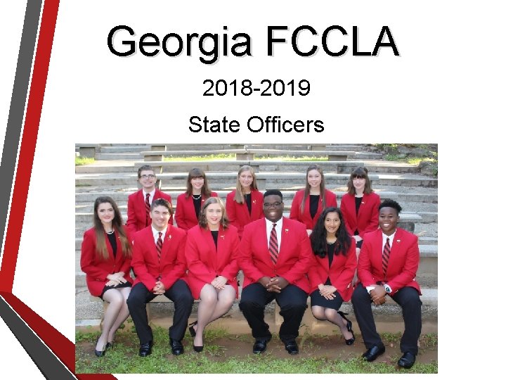 Georgia FCCLA 2018 -2019 State Officers 