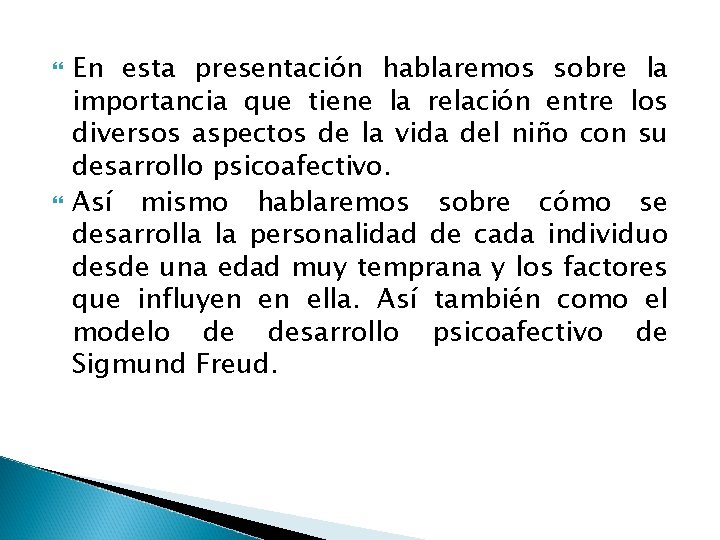  En esta presentación hablaremos sobre la importancia que tiene la relación entre los