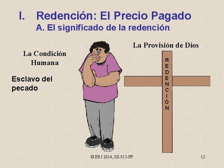 I. Redención: El Precio Pagado A. El significado de la redención La Provisión de