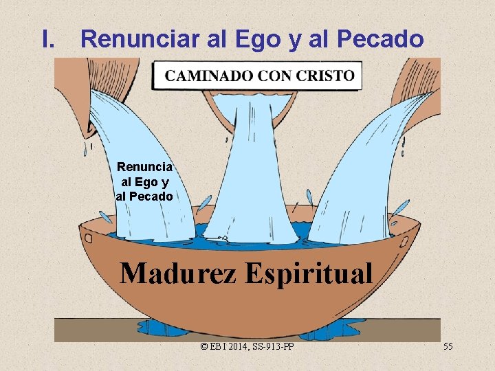 I. Renunciar al Ego y al Pecado Renuncia al Ego y al Pecado Madurez